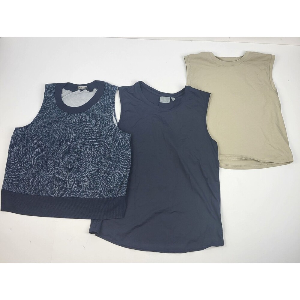 Athleta Lot Of 3 Running Gym Tennis Athletic Sleevless Tank Tops Size M